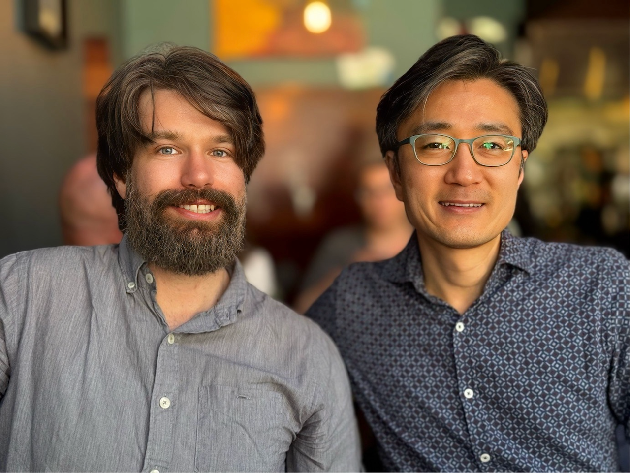 Will and Yun at Belotti Ristorante